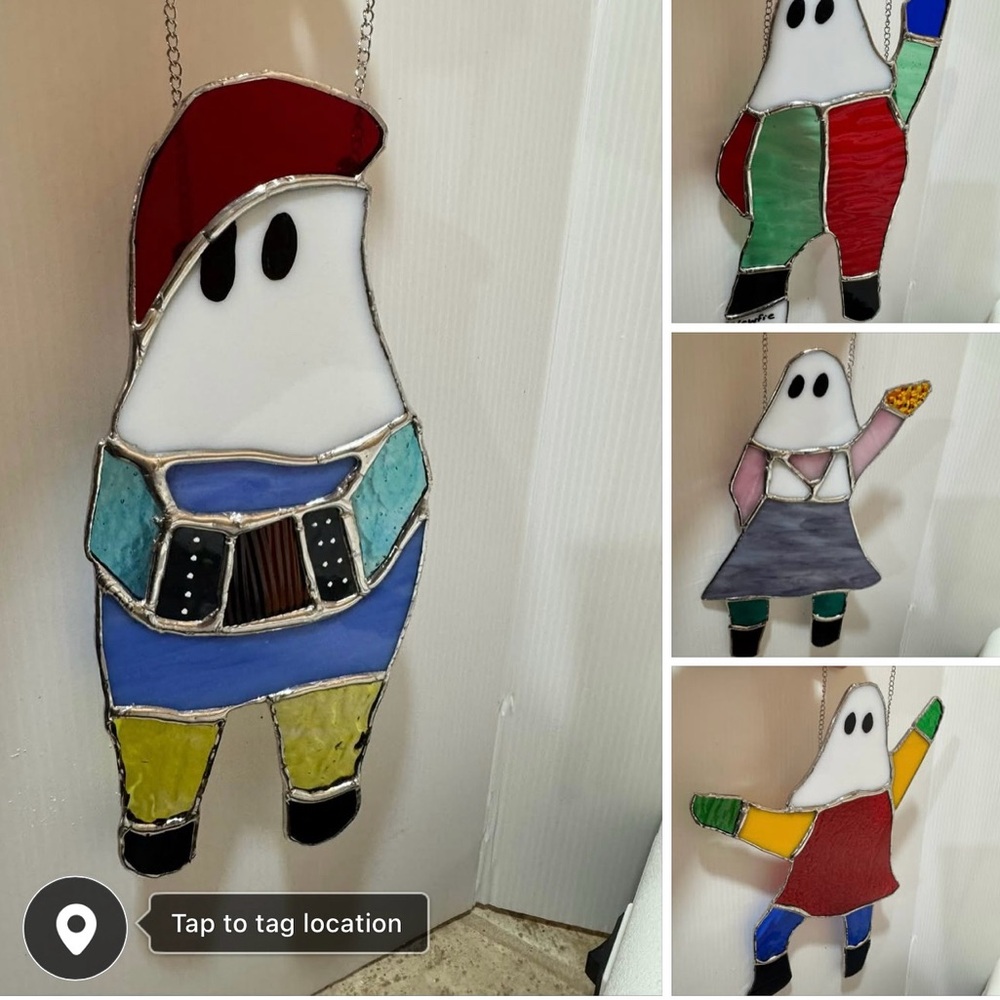 Colorful Stained Glass MUMMERS